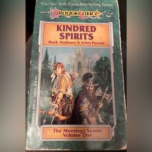 Dragonlance: Kindred Spirits Book (1993 paperback)